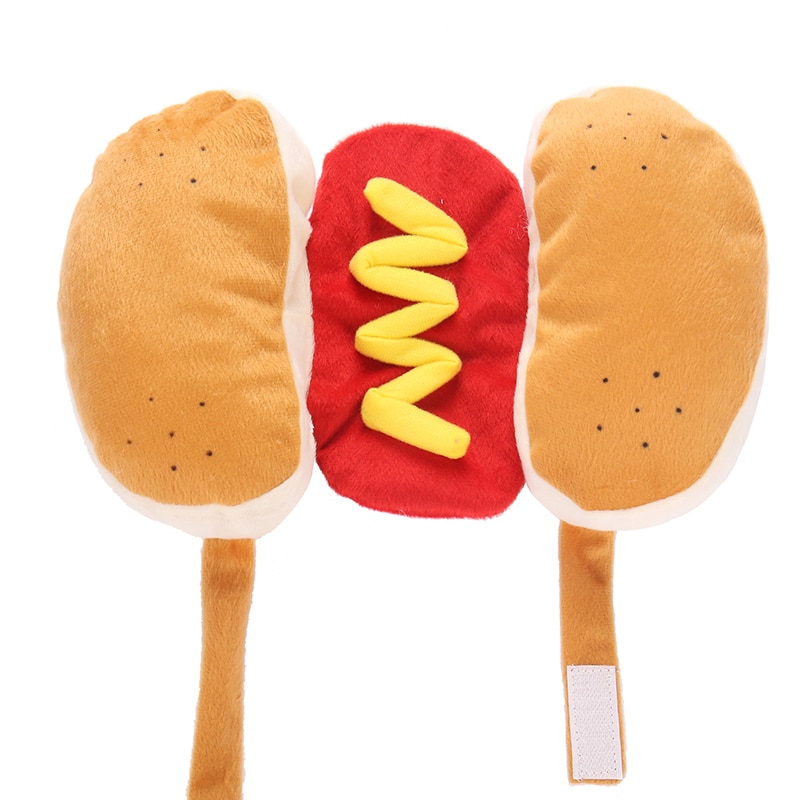 Funny Halloween Costumes For Dogs Puppy Hot Dog Design