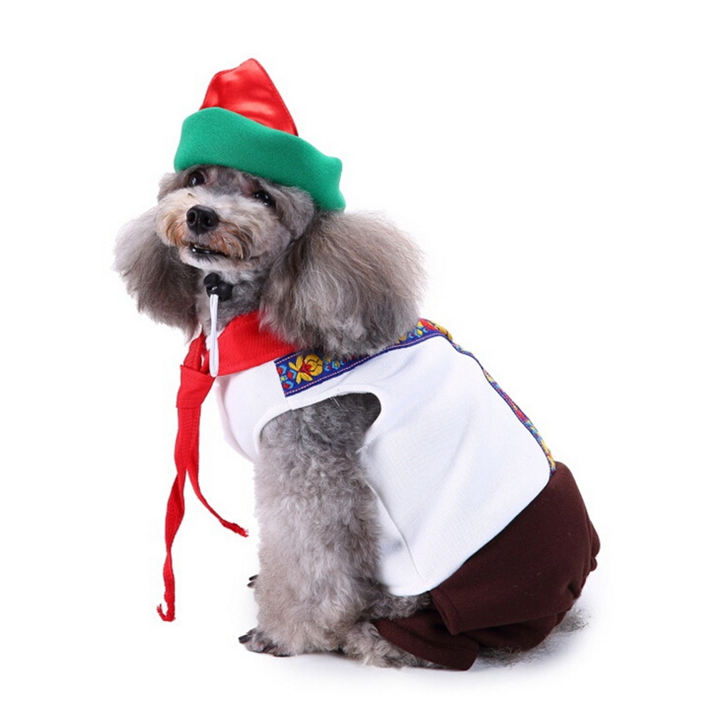 Dog Clothes For Small Dogs Winter Christmas Halloween