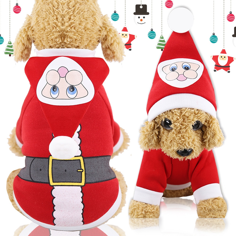 Halloween Dogs Costumes for Christmas Pet Clothes