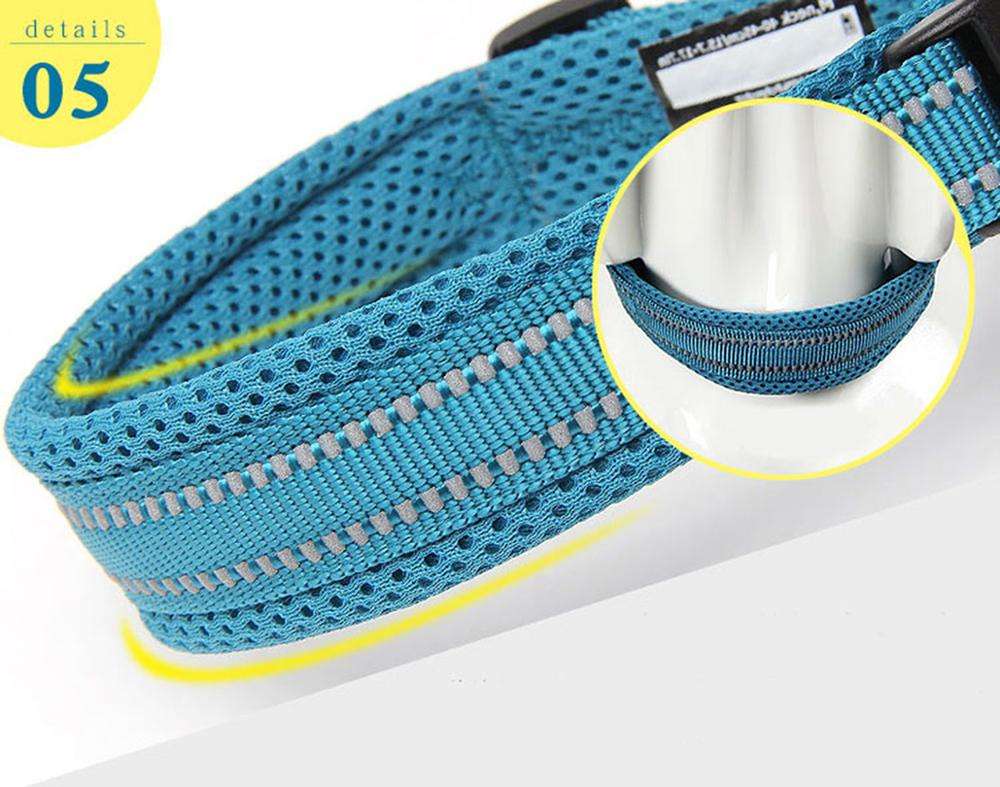 Truelove Dog Collar Dog Accessories Personalized Sublimation Breathable Pet Products Reflective Tactical Collar TLC5011