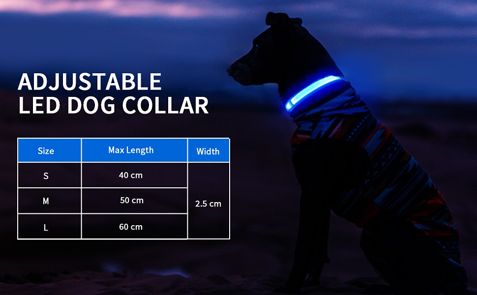 MASBRILL Dog Collar Luminous Pet Supplies Dog Collar