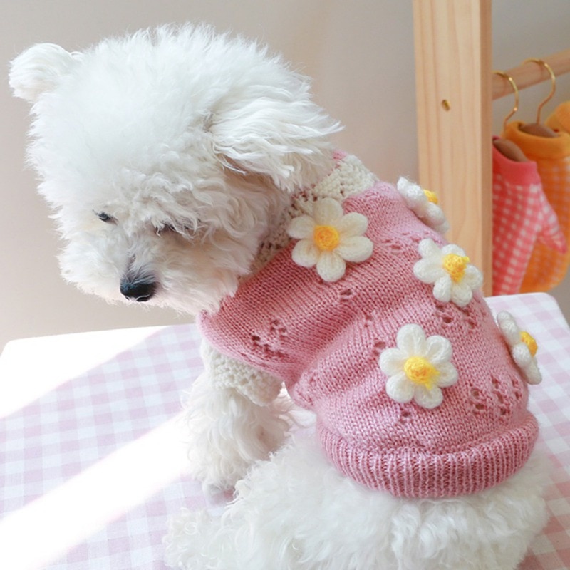 Cute Sweater 3D Classic Flowers Blossoming