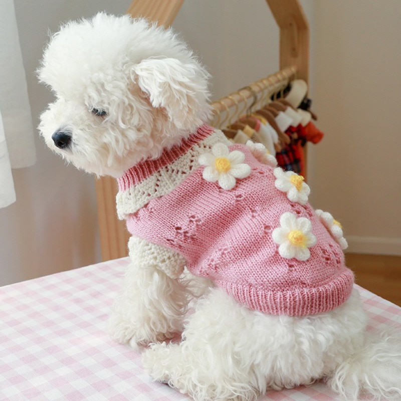 Cute Sweater 3D Classic Flowers Blossoming